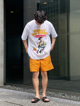 KENTO SHINKAIさん（骨格ウェーブ・メンズ・173cm・20代）の夏コーディネート