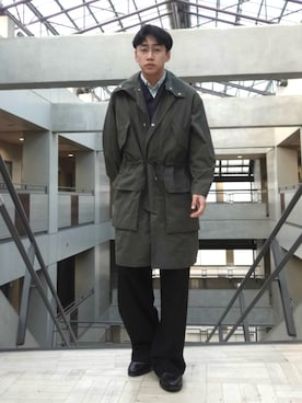 KENTO SHINKAIさん（メンズ・173cm）の冬コーディネート