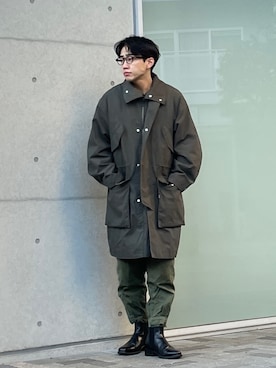 「アイテム（ブーツ）」を使った、KENTO SHINKAIさん（メンズ・173cm・20代）の秋コーディネート