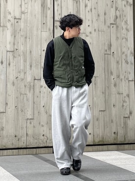 KENTO SHINKAIさん（骨格ウェーブ・メンズ・173cm）の秋コーディネート