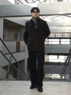 KENTO SHINKAIさん（骨格ウェーブ・メンズ・173cm）の秋コーディネート