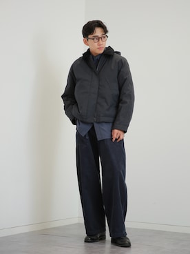 KENTO SHINKAIさん（骨格ウェーブ・メンズ・173cm）の秋コーディネート