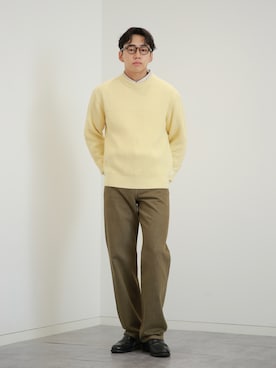 KENTO SHINKAIさん（骨格ウェーブ・メンズ・173cm）の秋コーディネート