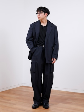 KENTO SHINKAIさん（メンズ・173cm）の春コーディネート