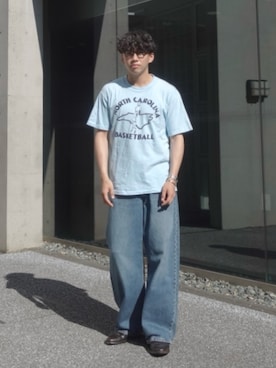 「アイテム（シューズ）」を使った、KENTO SHINKAIさん（骨格ウェーブ・メンズ・173cm）の夏コーディネート