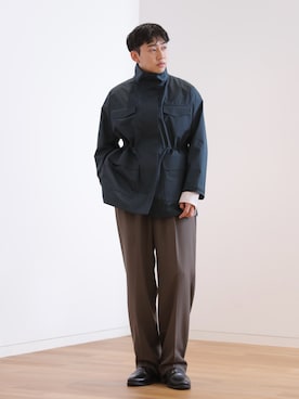 KENTO SHINKAIさん（メンズ・173cm）の冬コーディネート