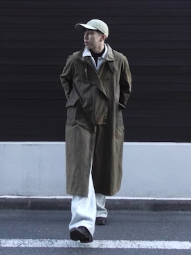 KENTO SHINKAIさん（メンズ・173cm）の冬コーディネート