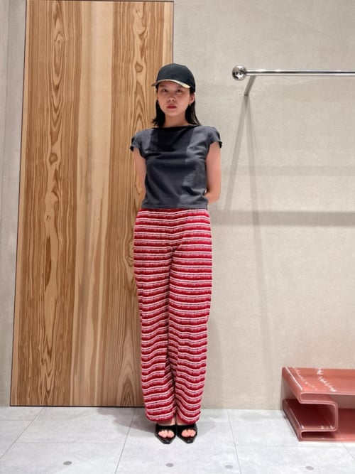 ATTISESSION＞コットン カップスリーブ Tシャツ（Tシャツ