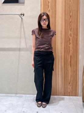 「ATTISESSION（アティセッション）のアイテム」を使った、野崎(nozaki)さん（レディース・161cm）の夏コーディネート