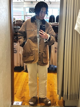 「アイテム（その他アウター）」を使った、loi2002masayaさん（メンズ・173cm）の秋コーディネート