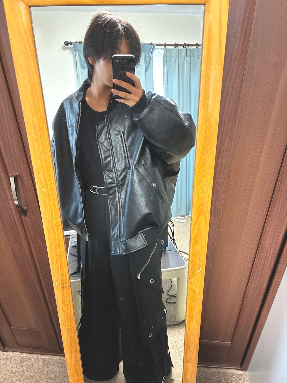 ルーズシルエットメタルジップ ボリュームMA-1ブルゾンを使った人気