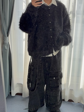 「MSG（エムエスジー）のアイテム」を使った、ながらみさん（メンズ・170cm）の冬コーディネート