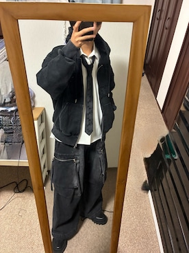 「アイテム（フォーマルスーツ/小物）」を使った、collaboさん（メンズ・170cm）の秋コーディネート