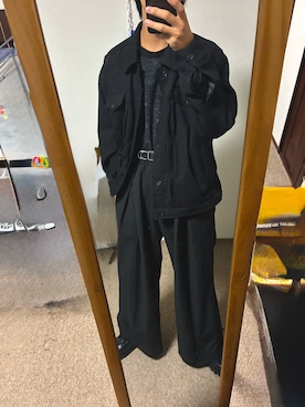 「AZUL by moussy（アズールバイマウジー）のアイテム」を使った、collaboさん（メンズ・170cm）の秋コーディネート