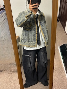 「アイテム（フォーマルスーツ/小物）」を使った、collaboさん（メンズ・170cm）の秋コーディネート