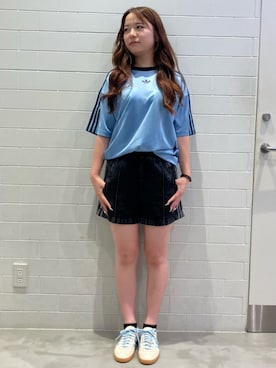 「ローカット」｜MYさん（レディース・161cm）の夏コーディネート