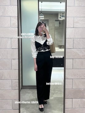 「THE ROW（ザロウ）のアイテム」を使った、tayayayaさん（レディース・164cm）の夏コーディネート