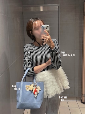 「アイテム（スウェットパンツ）」を使った、tayayayaさん（レディース・164cm）の秋コーディネート