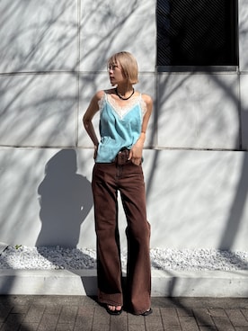 吉本杏奈さん(レディース・164cm)の冬コーディネート