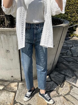 吉本杏奈さん(レディース・164cm)の春コーディネート