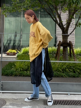 吉本杏奈さん（レディース・164cm）の夏コーディネート