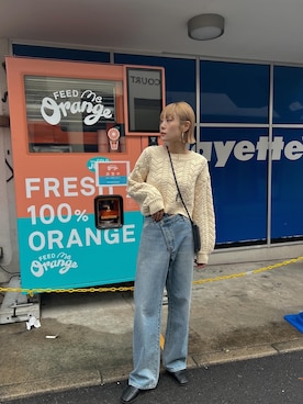 吉本杏奈さん（レディース・164cm）の冬コーディネート