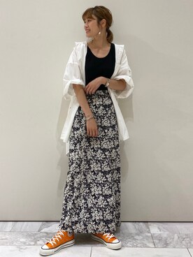 吉本杏奈さん(レディース・164cm)の夏コーディネート