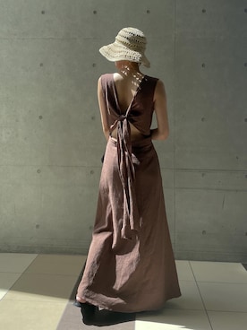 吉本杏奈さん(レディース・164cm)の夏コーディネート