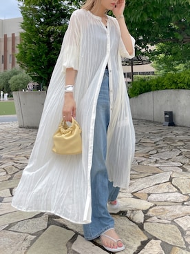 吉本杏奈さん（レディース・164cm）の夏コーディネート