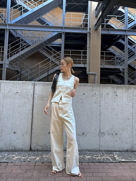 吉本杏奈さん(レディース・164cm)の春コーディネート