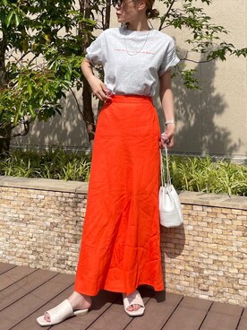吉本杏奈さん（レディース・164cm）の春コーディネート