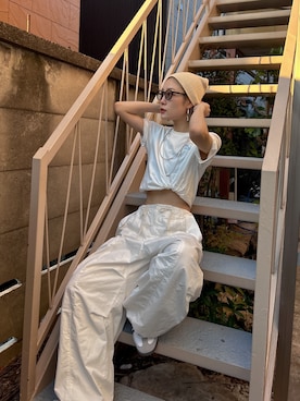 吉本杏奈さん（レディース・164cm）の春コーディネート