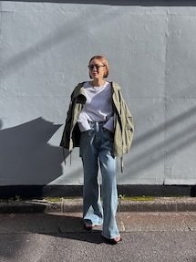 Htage】サイドデザインルーズデニム｜アングリッド（Ungrid）公式通販