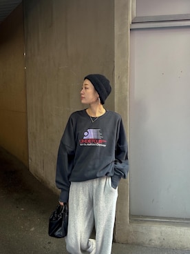 吉本杏奈さん（レディース・164cm）の冬コーディネート