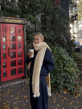 吉本杏奈さん（レディース・164cm）の秋コーディネート