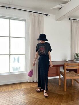 吉本杏奈さん（レディース・164cm）の春コーディネート