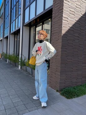 吉本杏奈さん（レディース・164cm）の秋コーディネート