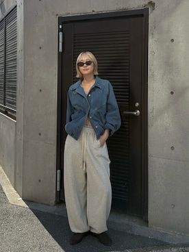 吉本杏奈さん（レディース・164cm）の春コーディネート