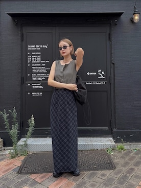 吉本杏奈さん（レディース・164cm）の夏コーディネート
