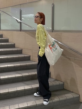 吉本杏奈さん（レディース・164cm）の冬コーディネート