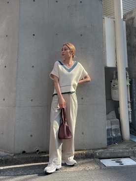 吉本杏奈さん(レディース・164cm)の夏コーディネート