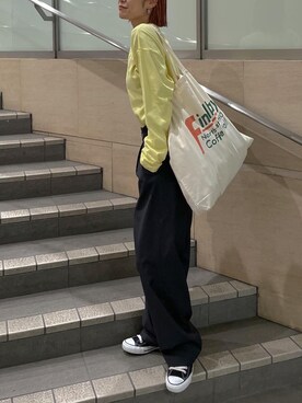 吉本杏奈さん（レディース・164cm）の冬コーディネート