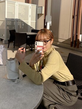 吉本杏奈さん（レディース・164cm）の冬コーディネート