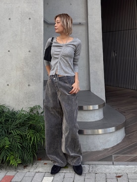 吉本杏奈さん(レディース・164cm)の夏コーディネート
