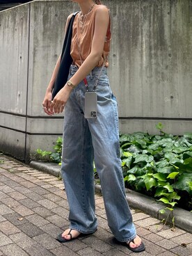 吉本杏奈さん（レディース・164cm）の夏コーディネート