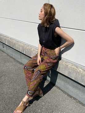 吉本杏奈さん（レディース・164cm）の夏コーディネート