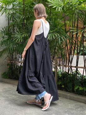 吉本杏奈さん（レディース・164cm）の夏コーディネート