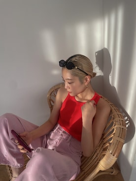 吉本杏奈さん（レディース・164cm）の冬コーディネート