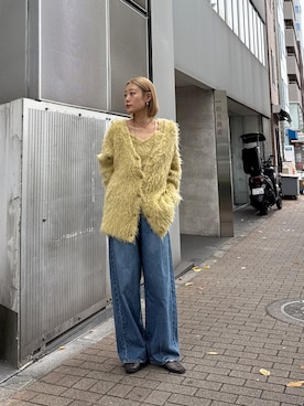 「Ungrid（アングリッド）のアイテム」を使った、吉本杏奈さん（レディース・164cm）の秋コーディネート