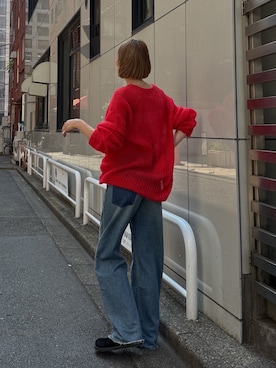 「アイテム（その他シューズ）」を使った、吉本杏奈さん（レディース・164cm）の夏コーディネート